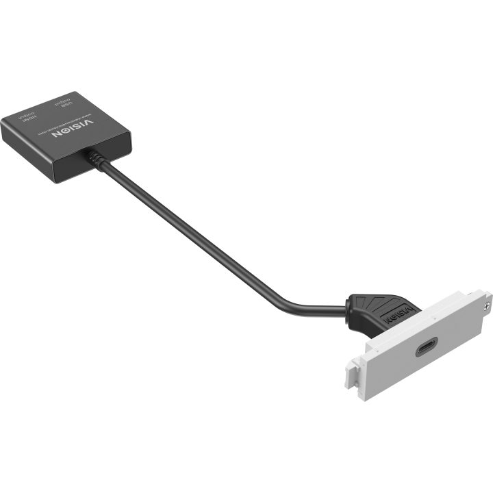 Componente de placa frontal AV modular Vision - módulo USB C - ficha…