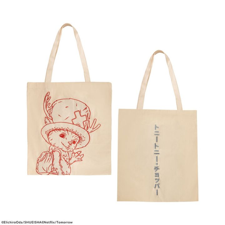 Cinereplicas One Piece Netflix Chopper Sketch Tote Bag (CR2492)