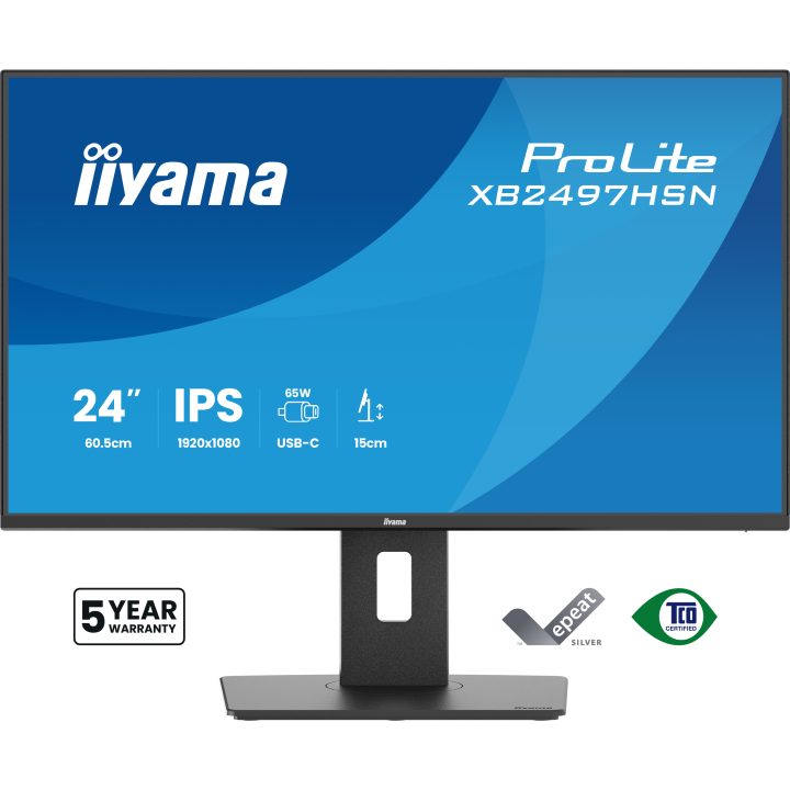 iiyama ProLite XB2497HSN-B1 24" Full HD 100 Hz IPS