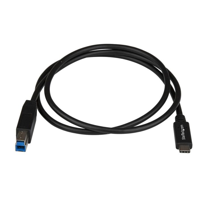 StarTech.com 1m USB-C to USB-B Cable - 10Gbps USB - Data Cable - USB…