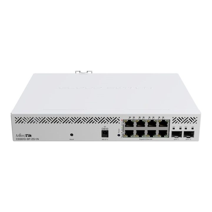 MikroTik CSS610-8P-2S+IN 8xGbE PoE 2x10Gb SFP+