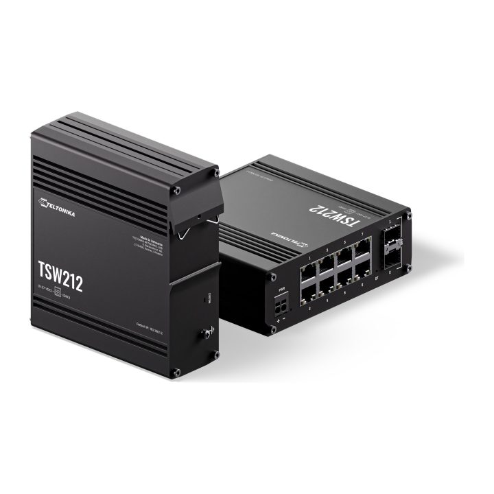 Teltonika TSW212 Managed L2 Gigabit Ethernet (10/100/1000) Switch…