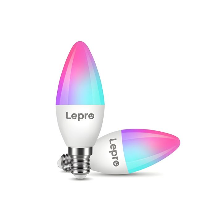 Lâmpada vela LED E14 Lepro BC1-2 ai (BC1-EU-2)
