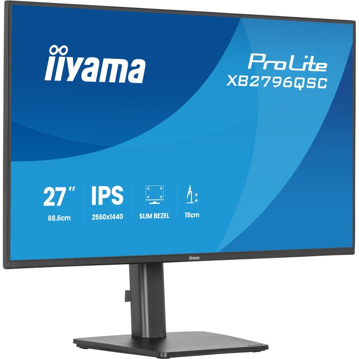 iiyama ProLite XB2796QSC-B1 27" QHD 75 Hz IPS