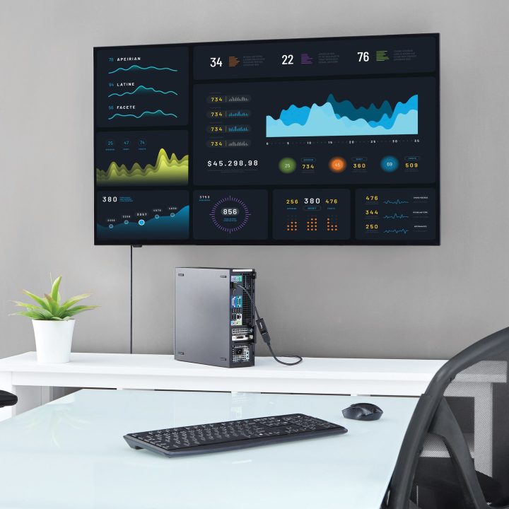 StarTech.com Adaptador DisplayPort a HDMI - Conversor de Vídeo Activo…