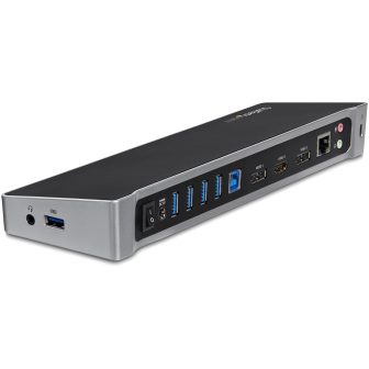 StarTech.com USB 3.0 Docking Station with 2x DisplayPort and HDMI 4K…
