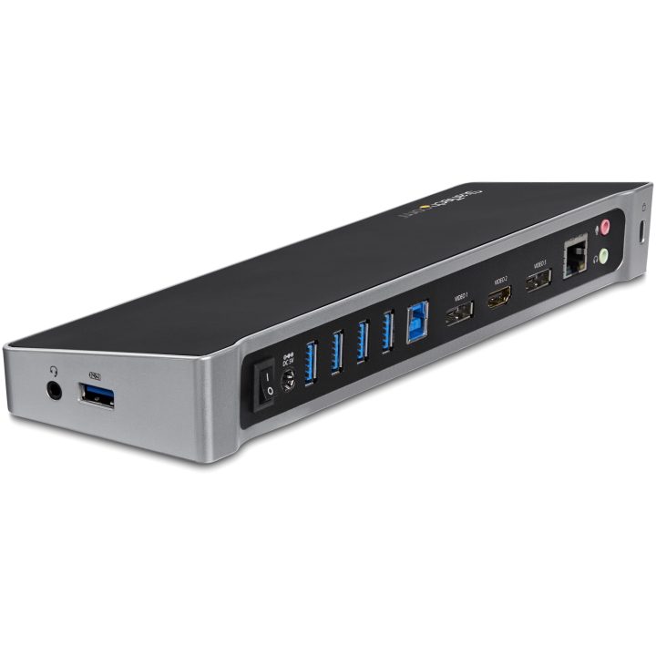 StarTech.com Docking Station USB 3.0 2x DisplayPort y HDMI 4K para 3…