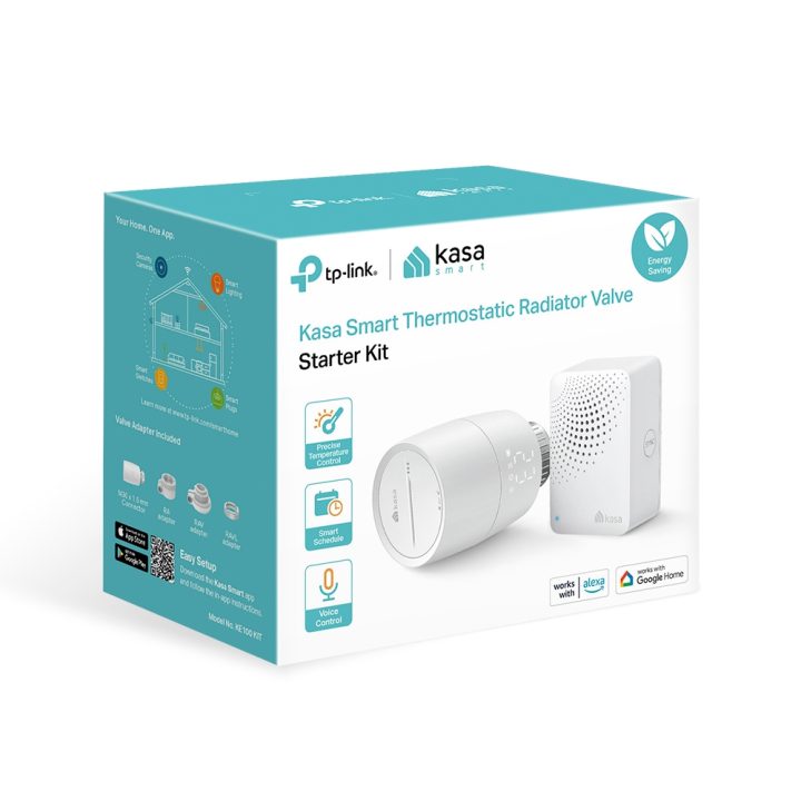 TP-Link Kasa Smart KE100 KIT Thermostatic Radiator Valve Suitable for…