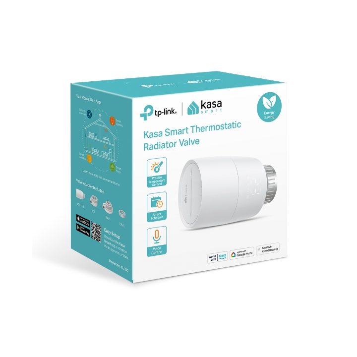 TP-Link Kasa Smart KE100 KIT válvula termostática de radiador Apta…