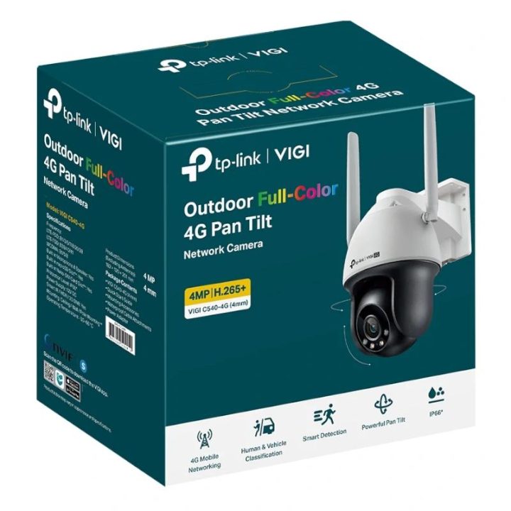 TP-Link VIGI C540-4G Turret IP Security Camera Indoor and Outdoor…