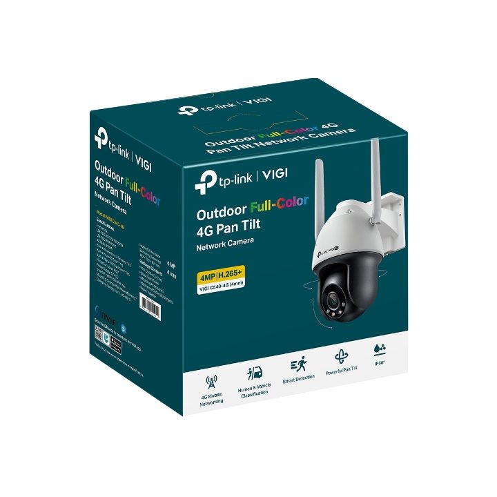 TP-Link VIGI C540-4G Torreta Câmara de segurança IP Interior e…