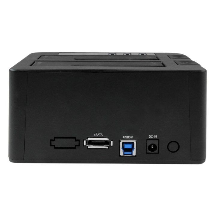 StarTech.com 2-Bay USB 3.0 (5Gbps) or eSATA Hard Drive Duplicator…