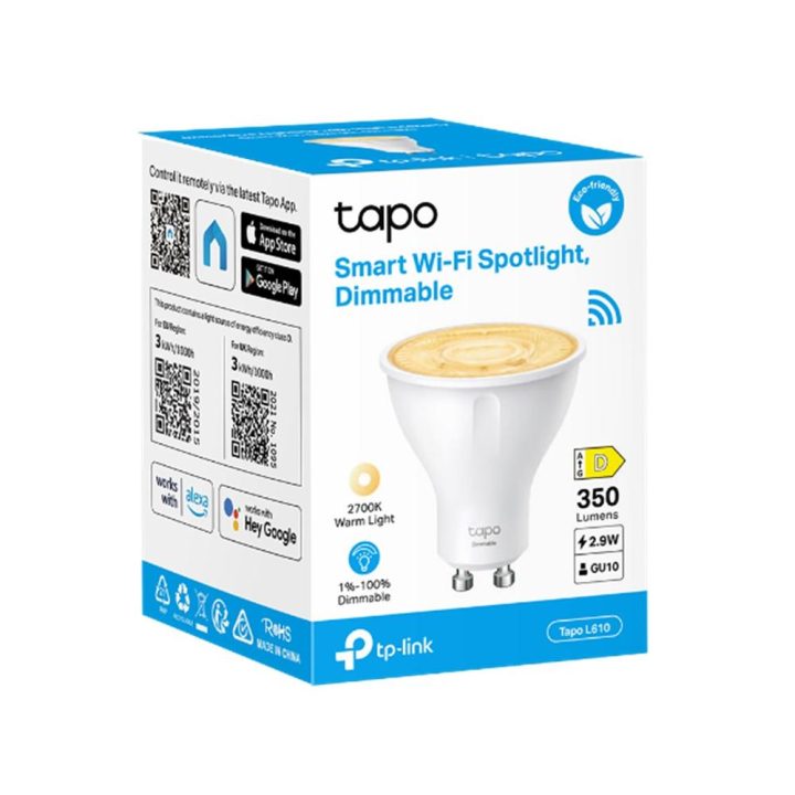 TP-Link Tapo L610 Lâmpada Inteligente Wi-Fi 2,9 W