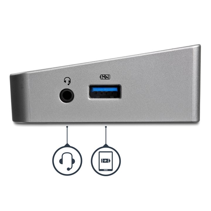 StarTech.com USB 3.0 Docking Station with 2x DisplayPort and HDMI 4K…