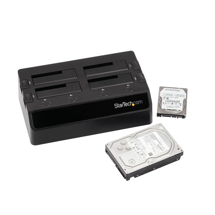 StarTech.com Base de Acoplamiento USB 3.0 de 4 Bahías SATA - Docking…