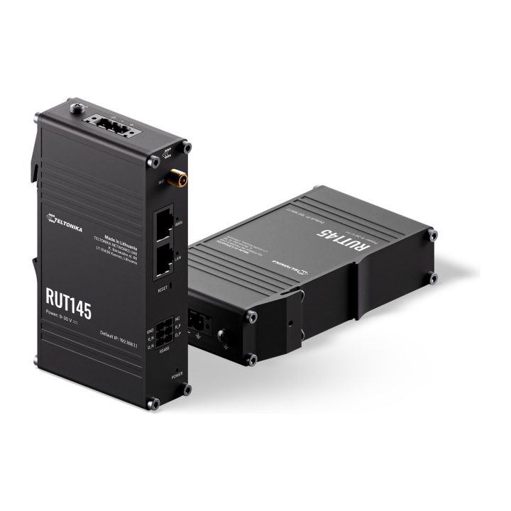 Teltonika Networks RUT145 (EU) Ethernet Router, WiFi, x1 RS485, x2…