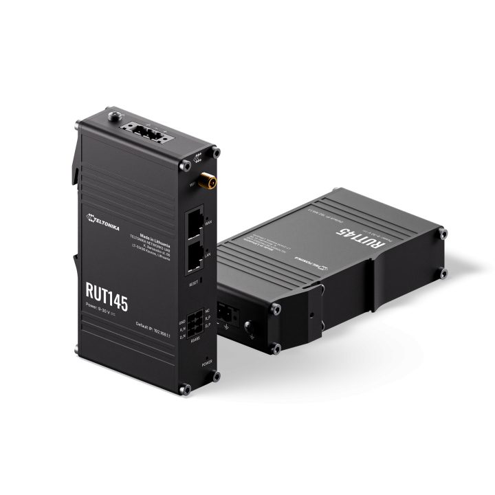 Teltonika Networks RUT145 (EU) Ethernet Router, WiFi, x1 RS485, x2…