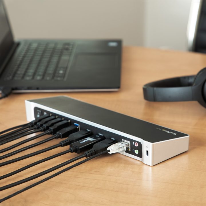 StarTech.com USB 3.0 Docking Station with 2x DisplayPort and HDMI 4K…