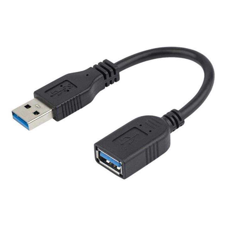 StarTech.com 15cm USB 3.0 (5Gbps) Extension Adapter Cable - USB-A…