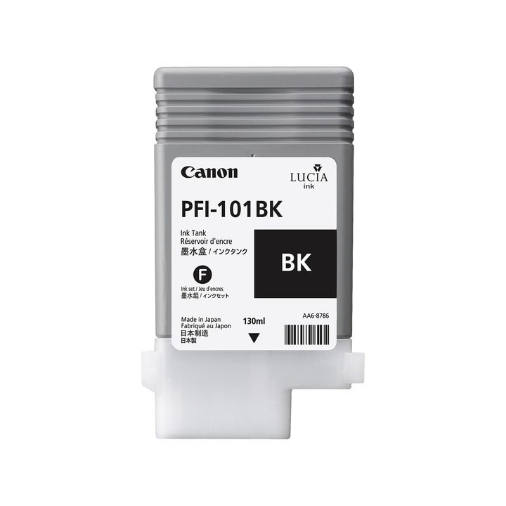 Canon PFI-101BK Original Black Ink Cartridge