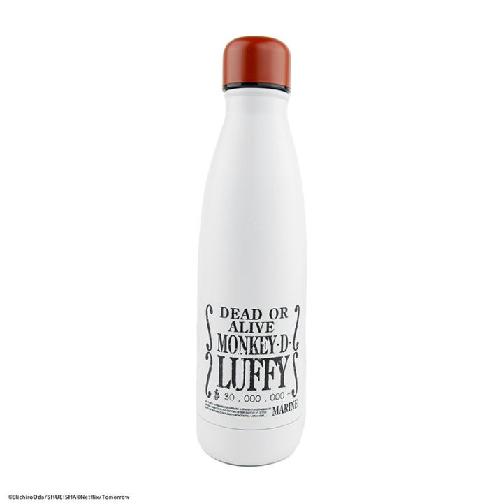 Cinereplicas One Piece Wanted Luffy Insulated Bottle (CR4092)