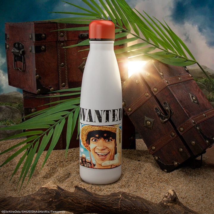 Cinereplicas One Piece Wanted Luffy Insulated Bottle (CR4092)