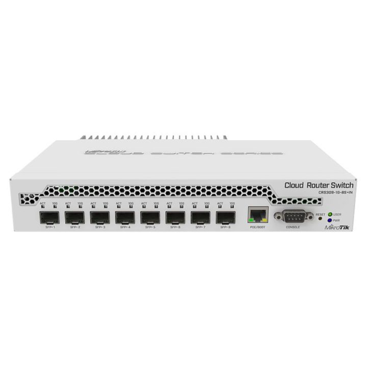 MikroTik CRS309-1G-8S+IN Switch 1xGbE 8xSFP+