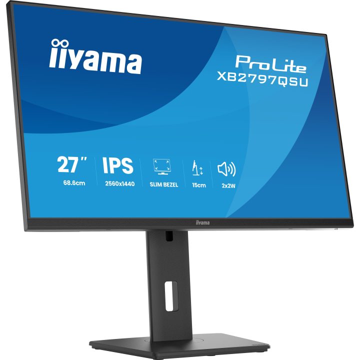 Monitor iiyama ProLite XB2797QSU-B1 27" QHD 75 Hz IPS