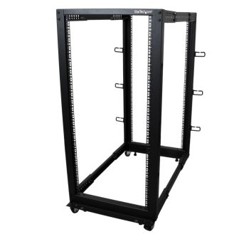 StarTech.com 25U Mobile Open Frame 4-Post Server Rack - 19-Inch…