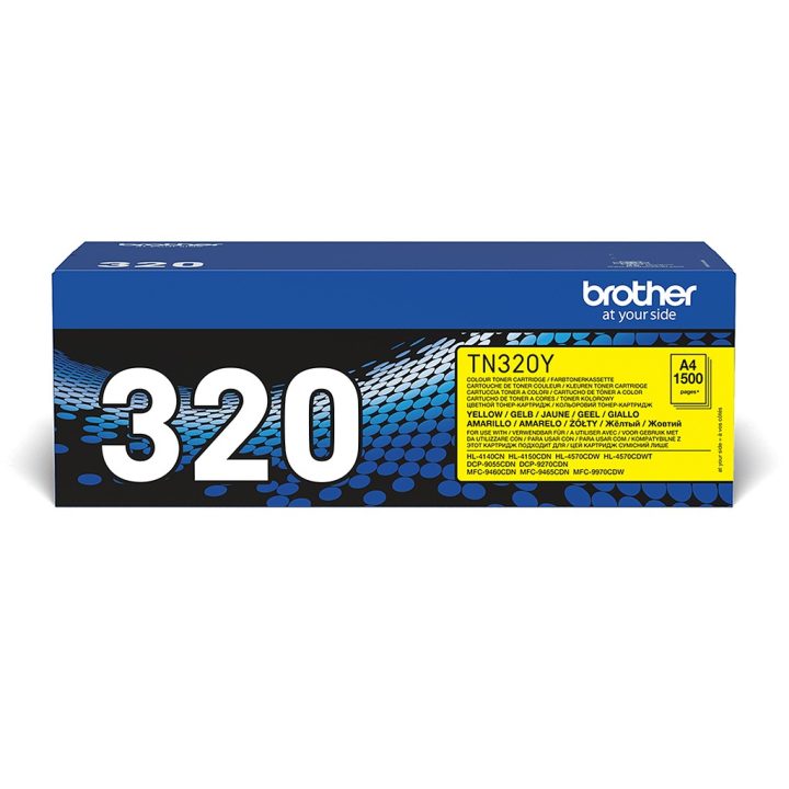 Brother TN-320Y toner cartridge 1 piece(s) Original Yellow