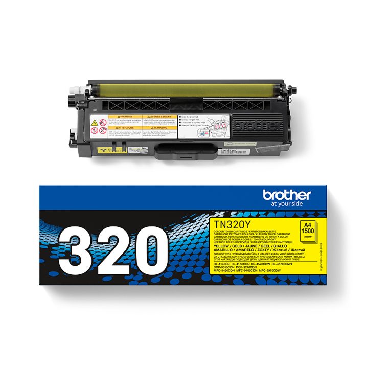 Brother TN-320Y toner cartridge 1 piece(s) Original Yellow
