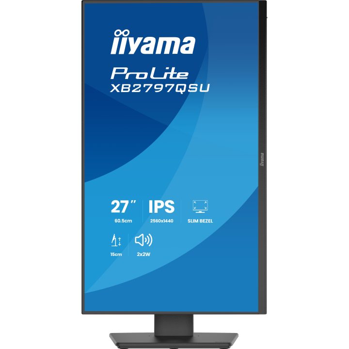 Monitor iiyama ProLite XB2797QSU-B1 27" QHD 75 Hz IPS