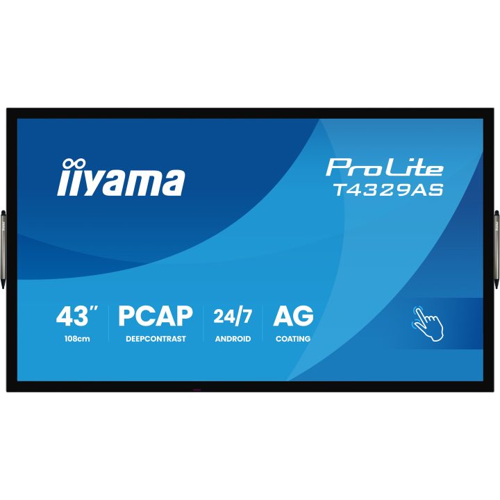 iiyama T4329AS-B1AG PC Monitor 42.5" 3840 x 2160 Pixels 4K Ultra HD…