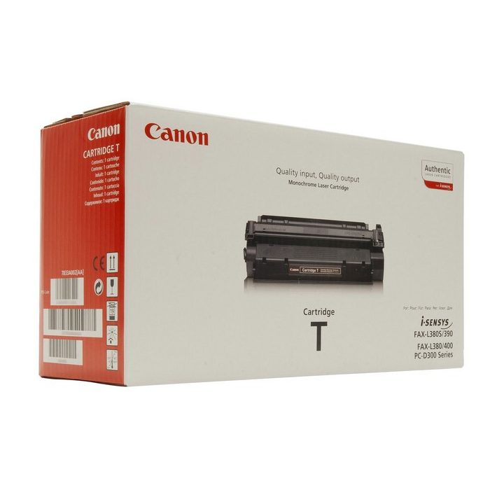 Canon Toner T cartucho de tóner 1 peça(s) Original Preto