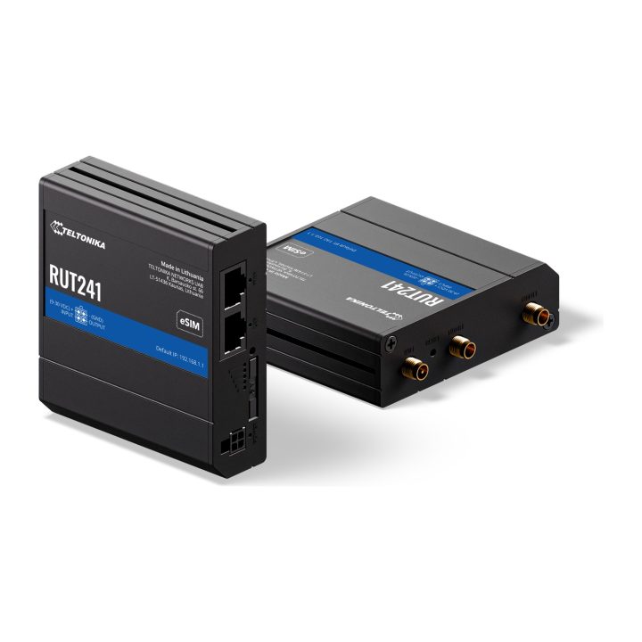 Teltonika RUT241 eSIM Industrial Router (GLOBAL) (RUT241230000)