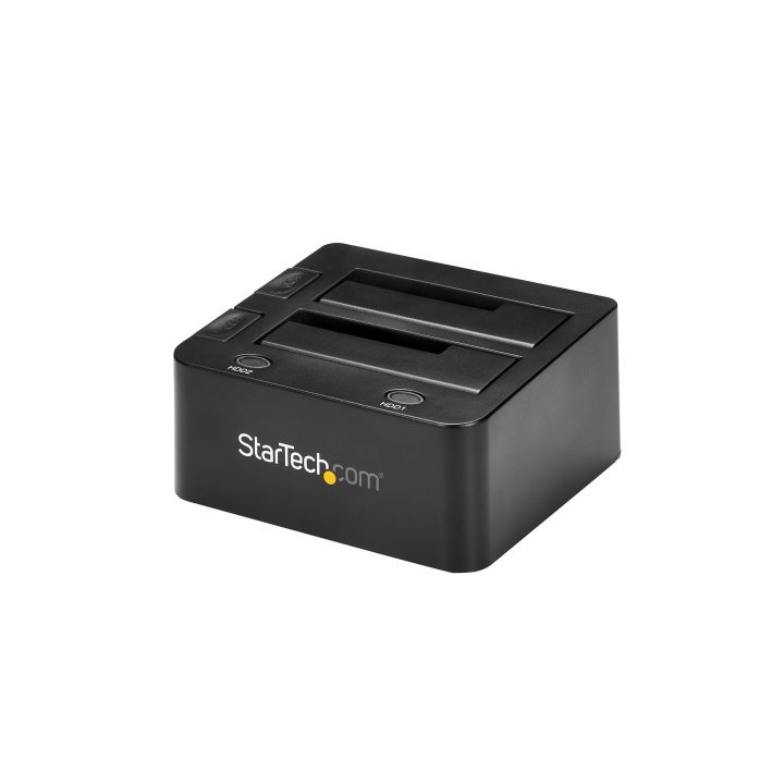 StarTech.com 2-Bay USB 3.0 to SATA Docking Station - USB Hard Drive…