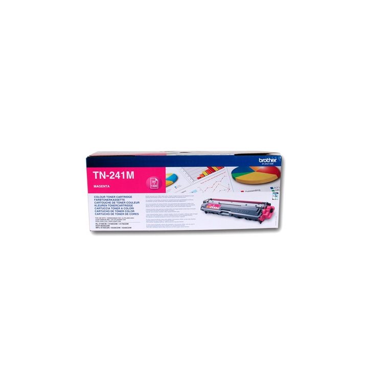 Brother TN-241M cartucho de toner 1 unidade(s) Original Magenta
