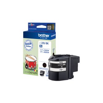 Brother LC22UBK cartucho de tinta 1 pieza(s) Original Alto…