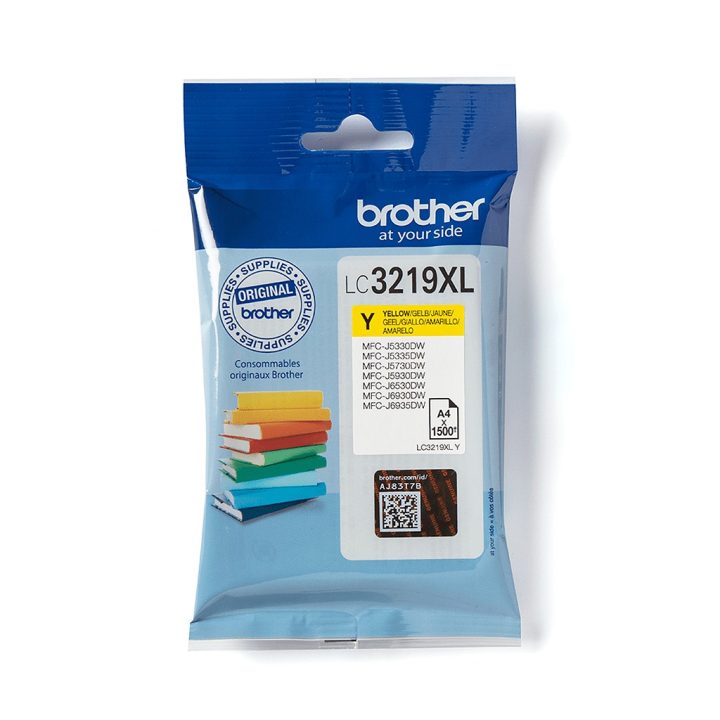 Brother LC3219XLY Ink Cartridge 1 piece(s) Original Yellow