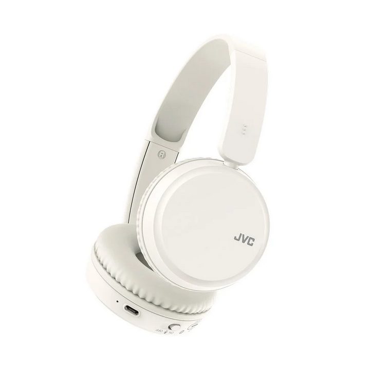 JVC HA-S36W Wireless Over-Ear Headphones Calls/Music Bluetooth White