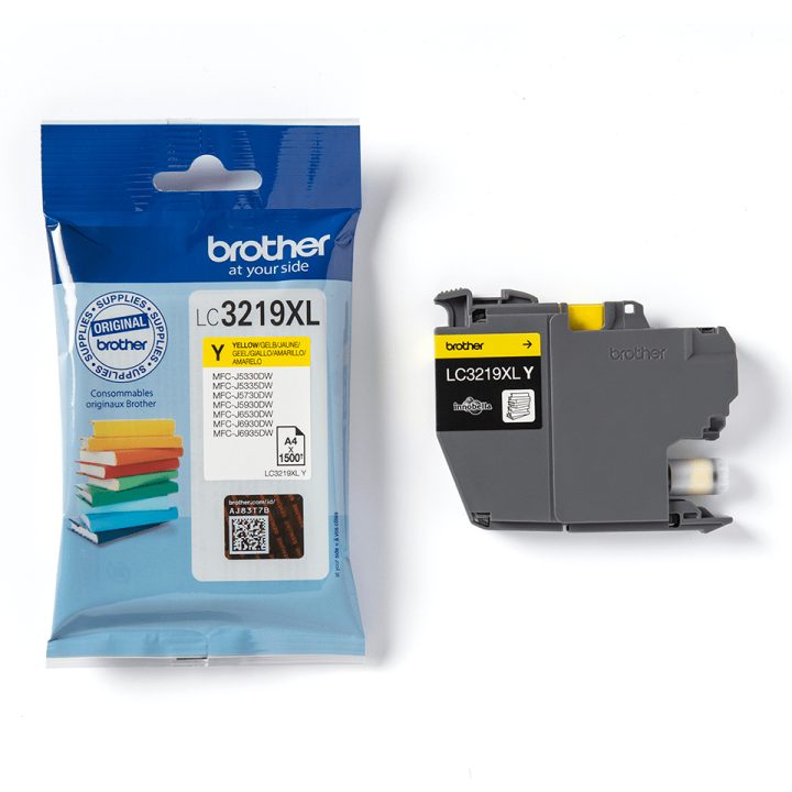 Brother LC3219XLY cartucho de tinta 1 peça(s) Original Amarelo