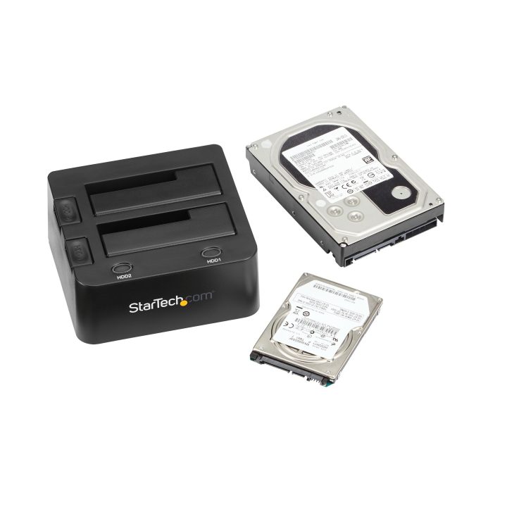 StarTech.com Estação de Acolhimento de 2 Baías USB 3.0 para SATA -…