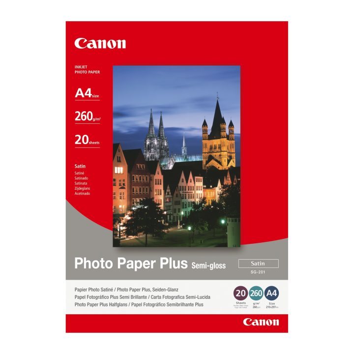 Canon 1686B021 A4 Satin Photo Paper