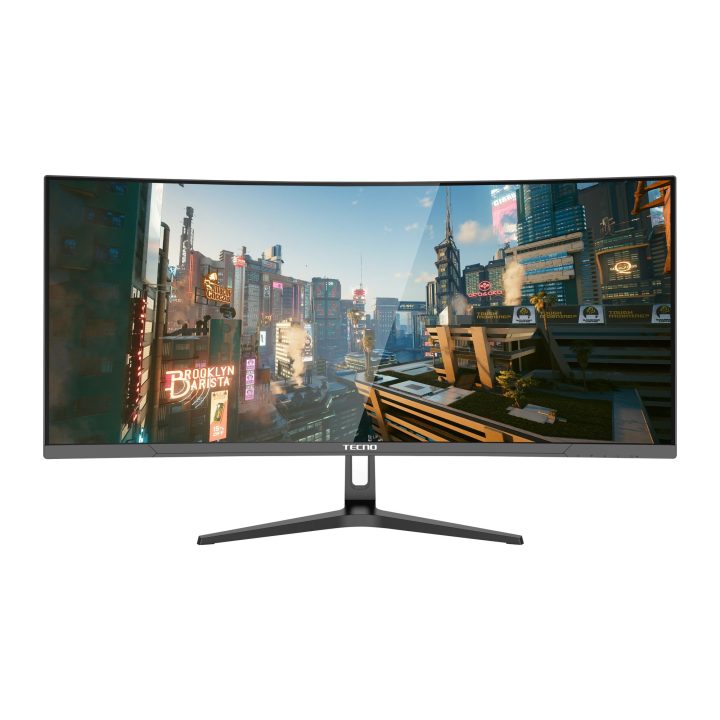 TECNO Megaview GT AXS34MK1 34" UWQHD 180 Hz Curved VA
