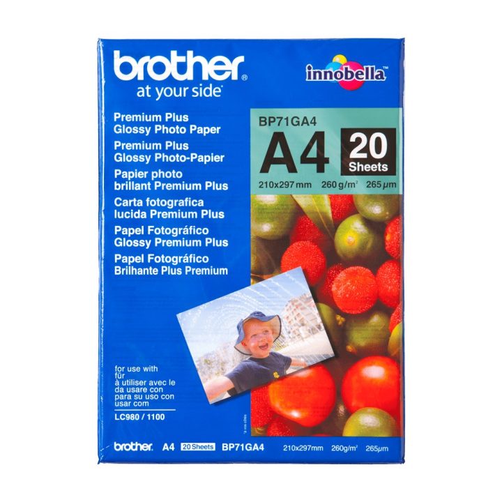 Brother BP-71GA4 A4 Azul, Vermelho