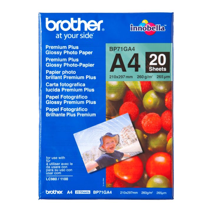 Brother BP-71GA4 A4 Azul, Vermelho