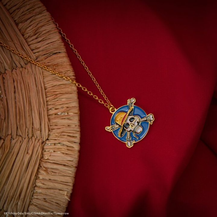 Collar Cinereplicas one piece monkey d. luffy logo