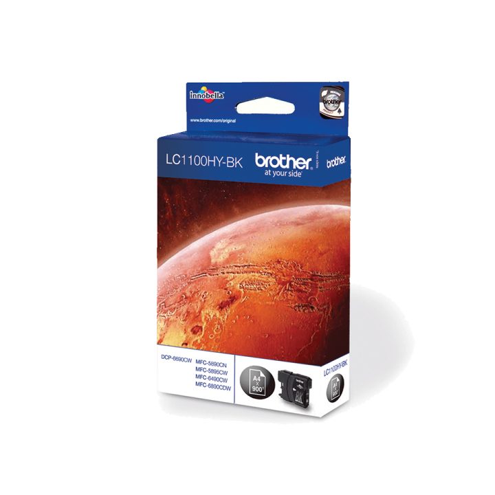 Brother LC1100HYBK Ink Cartridge 1 piece(s) Original Black