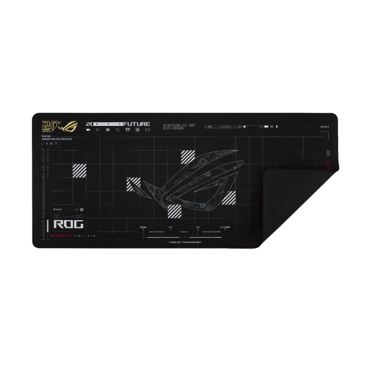Alfombrilha gaming ASUS ROG Scabbard II XXL Edition 20 preta…