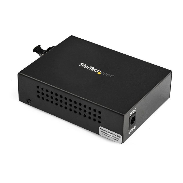 StarTech.com LC Multimode Fiber Media Converter for 10/100/1000Mbps…